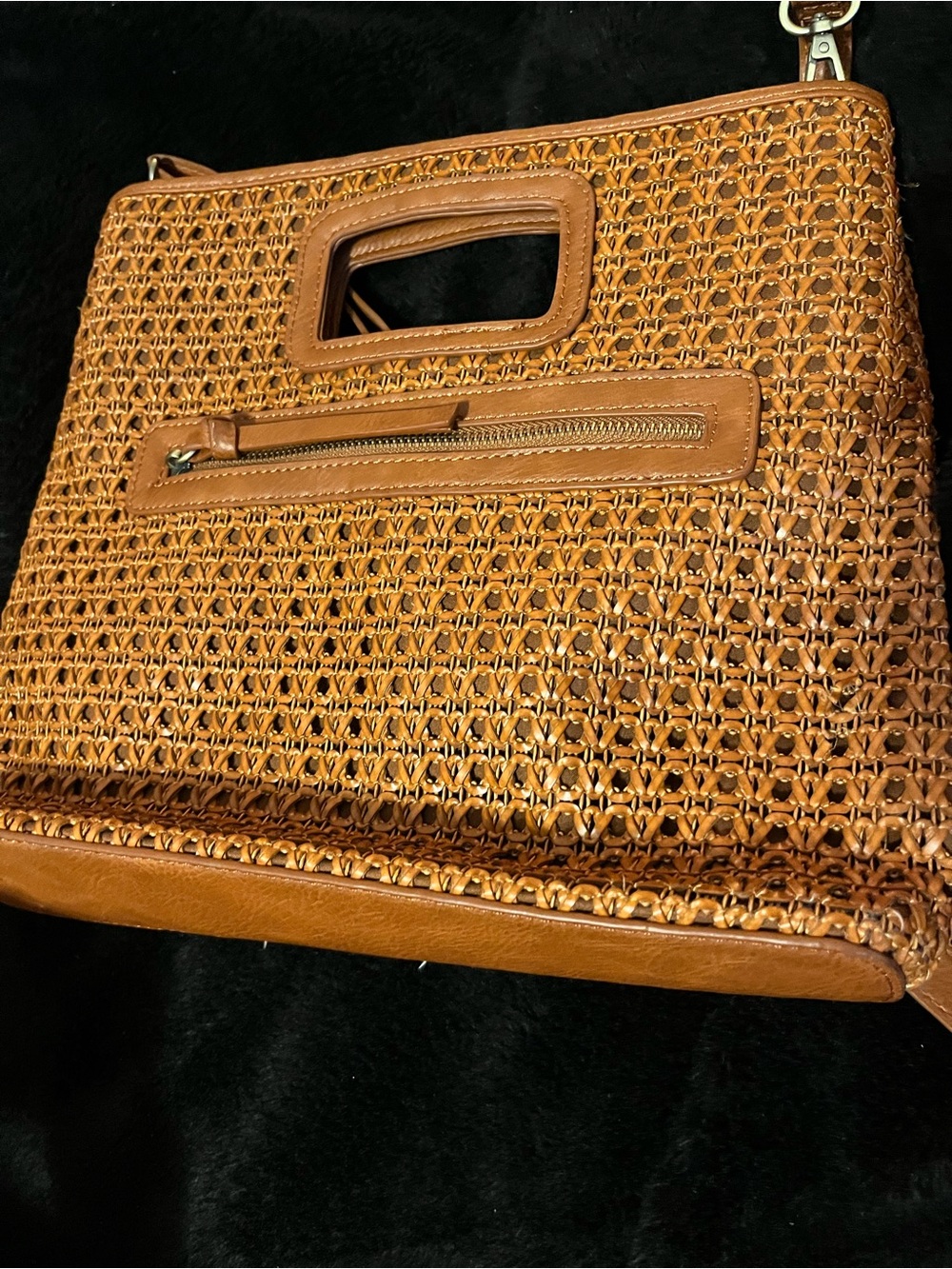 Woven retro style purse - Picture 2 of 4